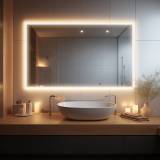 Badspiegel mit LED Beleuchtung - Hope