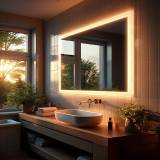 Badspiegel mit LED Beleuchtung - Hope